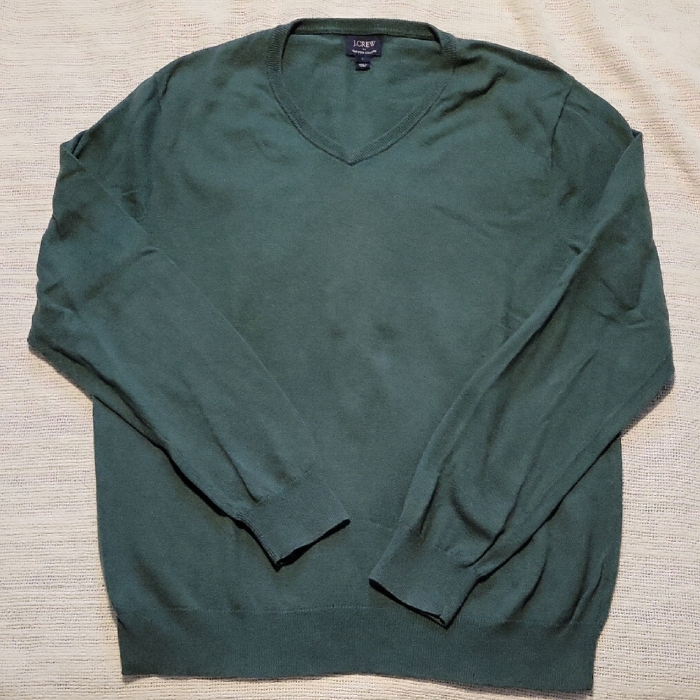 J. Crew Forest V-Neck Sweater for Men